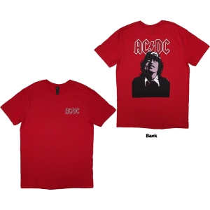 Ac/Dc - Mini Logo / Lock Up Your Daughters Uni Red T-Shirt in the group MERCHANDISE / T-shirt / Hårdrock at Bengans Skivbutik AB (5581218r)