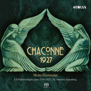 Mona Hartmann - Chaconne 1927 - Works For Organ in the group OUR PICKS / Friday Releases / 2025-04-04 at Bengans Skivbutik AB (5581651)