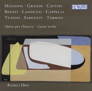Andrea Orsi - Opere Per Chitarra - Guitar Works in the group OUR PICKS / Frontpage - CD New & Forthcoming at Bengans Skivbutik AB (5581653)