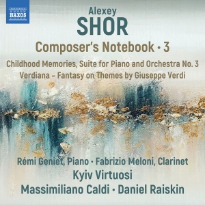 Alexey Shor - Composer’S Notebook, Vol. 3 in the group OUR PICKS / Friday Releases / 2025-04-11 at Bengans Skivbutik AB (5581668)