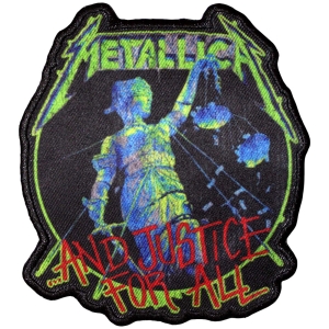 Metallica - And Justice For All Printed Patch in the group MERCHANDISE / Merch / Hårdrock at Bengans Skivbutik AB (5581857)