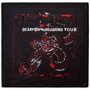 Trivium - Deadmen & Dragons Tour 23 Printed Patch in the group MERCHANDISE / Merch / Hårdrock at Bengans Skivbutik AB (5581883)