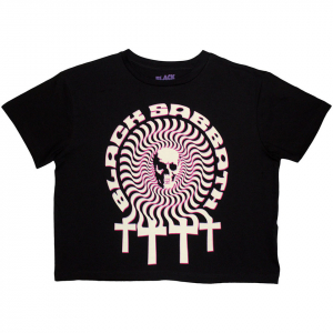 Black Sabbath - Hypnotic Skull Lady Bl Crop Top in the group OTHER / Övrigt /  at Bengans Skivbutik AB (5583535r)