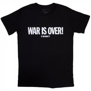 John Lennon - War Is Over Uni Bl T-Shirt in the group MERCHANDISE / T-shirt / Pop-Rock at Bengans Skivbutik AB (5583540r)