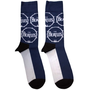 Beatles - Drum Logo Repeat Uni Navy Socks in the group MERCHANDISE / Merch / Pop-Rock at Bengans Skivbutik AB (5583655)