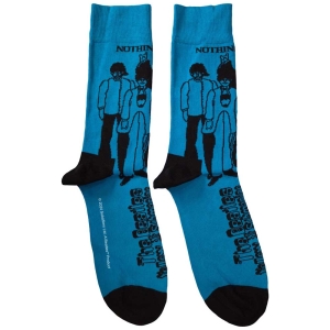 Beatles - Yellowsubmarine Sub & Band Outlines Uni Blue Socks in the group MERCHANDISE /  /  at Bengans Skivbutik AB (5583693)