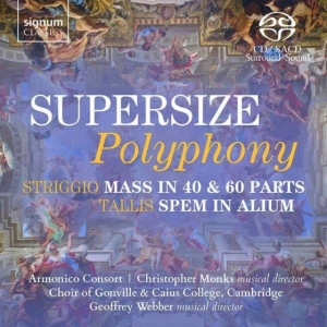 Adrian France Aimee Presswood Reb - Supersize Polyphony – Striggio: Mas in the group OUR PICKS / Friday Releases / 2025-04-18 at Bengans Skivbutik AB (5584024)