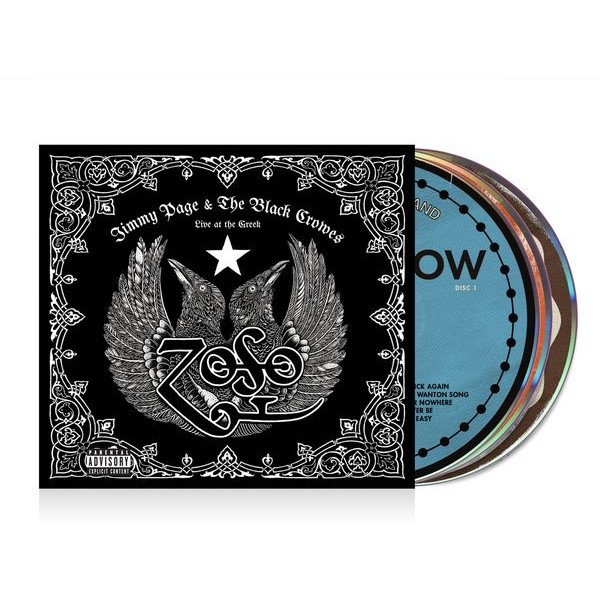 Jimmy Page & The Black Crowes - Live At The Greek (3Cd) in the group CD / Pop-Rock at Bengans Skivbutik AB (5584078)