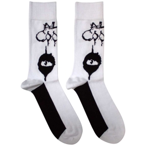Alice Cooper - Eyes Uni Wht Socks (Size 40-44) in the group MERCHANDISE / Merch / Hårdrock at Bengans Skivbutik AB (5586269)