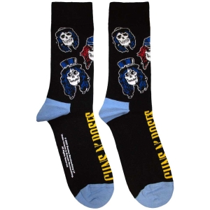 Guns N Roses - Skulls Band Uni Bl Socks (Size 40-44) in the group MERCHANDISE / Merch / Hårdrock at Bengans Skivbutik AB (5586284)