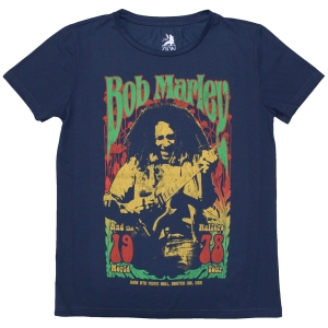 Bob Marley - 1978 Lady Denim T-Shirt  (XL) in the group MERCHANDISE / T-shirt / Reggae at Bengans Skivbutik AB (5586962)