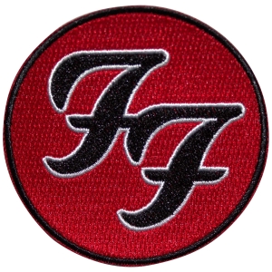 Foo Fighters - Ff Logo Woven Patch in the group MERCHANDISE / Merch / Pop-Rock at Bengans Skivbutik AB (5587230)