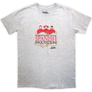 Monty Python - Inquisition Uni Grey T-Shirt in the group MERCHANDISE / T-shirt / Film-Musikal at Bengans Skivbutik AB (5587288r)