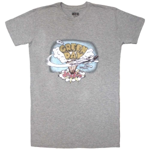 Green Day - Vintage Dookie Lady Grey T-Shirt Dress in the group MERCHANDISE / T-shirt / Punk at Bengans Skivbutik AB (5587390r)