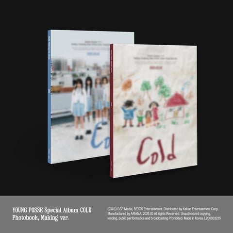 Young Posse - Cold (Random Ver.) in the group K-POP / Bestsellers at Bengans Skivbutik AB (5587398)