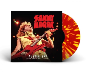 Hagar Sammy - Austin 1977 (Red /Yellow Splatter V in the group VINYL / Hårdrock at Bengans Skivbutik AB (5587816)