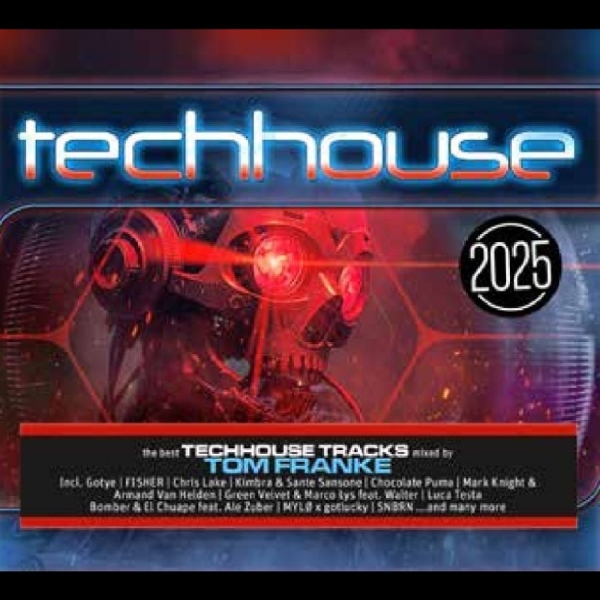 Various Artists - Tech House 2025 in the group CD / Bestsellers at Bengans Skivbutik AB (5588002)