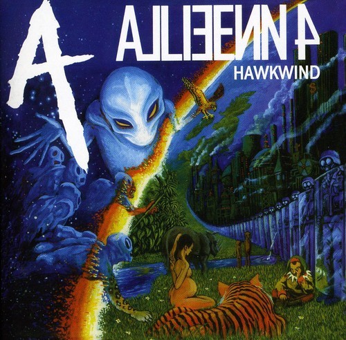 Hawkwind - Alien 4 + Bonus in the group CD / Rock at Bengans Skivbutik AB (558843)