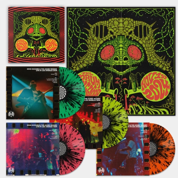 King Gizzard & The Lizard Wizard - King Gizzard - Live In Los Angeles in the group VINYL / Bestsellers at Bengans Skivbutik AB (5588738)