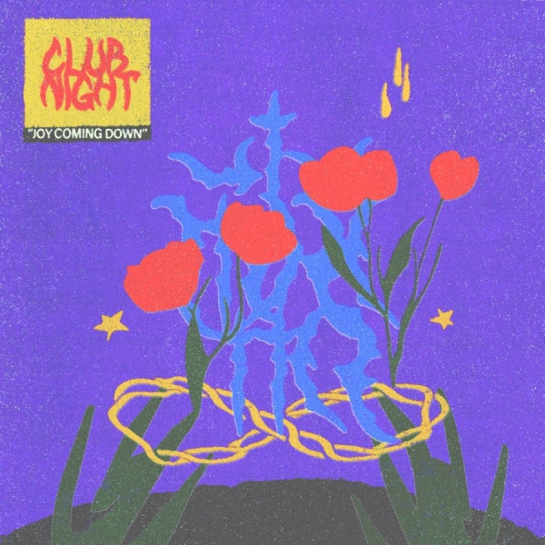 Club Night - Joy Coming Down (Purple & Red Vinyl in the group VINYL / Pop-Rock at Bengans Skivbutik AB (5589116)
