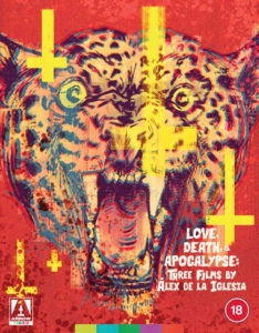 Movie - Love, Death & Apocalypse: Three Films By Alex De La Iglesia in the group Movies / Film Blu-ray at Bengans Skivbutik AB (5589164)