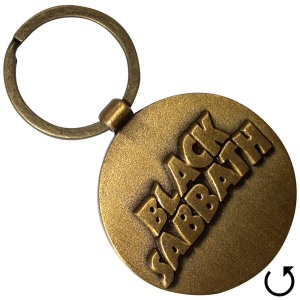 Black Sabbath - 3D Wavy Logo Double-Sided Keychain in the group MERCHANDISE / Merch / Hårdrock at Bengans Skivbutik AB (5589216)
