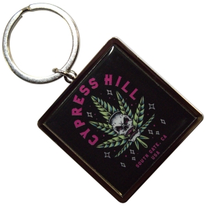 Cypress Hill - Leaf Skull Keychain in the group MERCHANDISE / Merch / Hip Hop-Rap at Bengans Skivbutik AB (5589220)