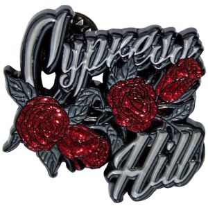 Cypress Hill - Roses Logo Pin Badge in the group MERCHANDISE / Merch / Hip Hop-Rap at Bengans Skivbutik AB (5589223)