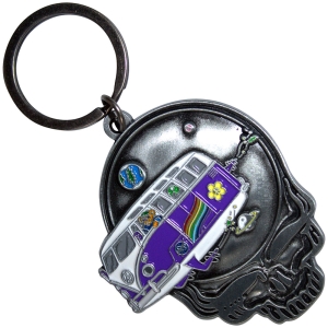 Grateful Dead - Space Your Face Bus Keychain in the group MERCHANDISE / Merch / Pop-Rock at Bengans Skivbutik AB (5589237)