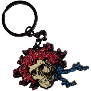 Grateful Dead - Bertha Skull Keychain in the group MERCHANDISE / Merch / Pop-Rock at Bengans Skivbutik AB (5589244)