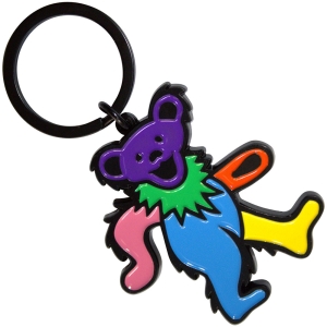 Grateful Dead - Blue Body Dancing Bear Keychain in the group MERCHANDISE / Merch / Pop-Rock at Bengans Skivbutik AB (5589245)
