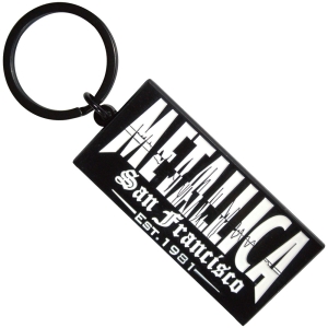 Metallica - Quake Keychain in the group MERCHANDISE / Merch / Hårdrock at Bengans Skivbutik AB (5589261)