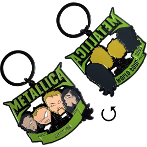 Metallica - Since 1981 Heads Keychain in the group MERCHANDISE / Merch / Hårdrock at Bengans Skivbutik AB (5589262)
