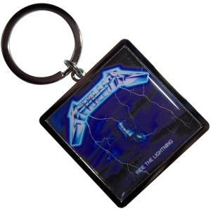Metallica - Ride The Lightning Keychain in the group MERCHANDISE / Merch / Hårdrock at Bengans Skivbutik AB (5589263)