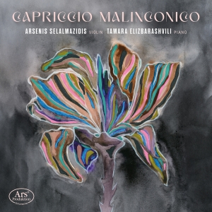 Arsenis Selalmazidis Tamara Elizba - Capriccio Malinconico - Works For V in the group OUR PICKS / Friday Releases / 2025-05-02 at Bengans Skivbutik AB (5589356)