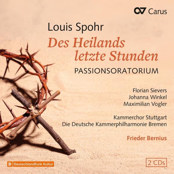 Louis Spohr - Des Heilands Letzte Stunden, Woo 62 in the group CD / Bestsellers at Bengans Skivbutik AB (5589363)