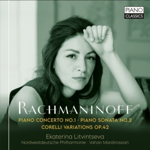 Sergei Rachmaninov - Piano Concerto No. 1 Piano Sonata in the group OUR PICKS / Frontpage - CD New & Forthcoming at Bengans Skivbutik AB (5589589)