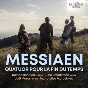 Olivier Messiaen - Quatour Pour La Fin Du Temps in the group OUR PICKS / Frontpage - CD New & Forthcoming at Bengans Skivbutik AB (5589596)
