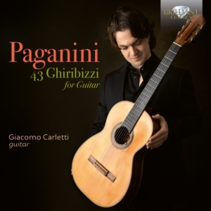 Niccolo Paganini - 43 Ghiribizzi For Guitar in the group OUR PICKS / Frontpage - CD New & Forthcoming at Bengans Skivbutik AB (5589607)