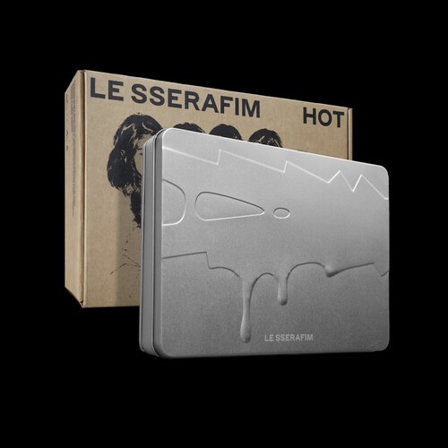 Le Sserafim - 5Th Mini Album 'Hot' (Tin Case Ver. in the group CD / Bestsellers at Bengans Skivbutik AB (5589870)