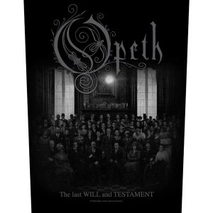 Opeth - The Last Will And Testament Back Patch in the group MERCHANDISE / Merch / Hårdrock at Bengans Skivbutik AB (5590298)