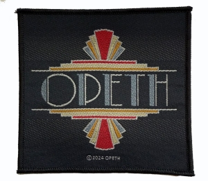 Opeth - Patch Art Deco Logo (9,6 X 10 Cm) in the group MERCHANDISE / Merch / Kommande / Hårdrock at Bengans Skivbutik AB (5590308)