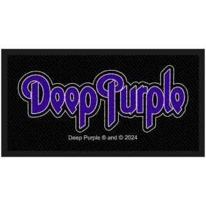 Deep Purple - Logo Standard Patch in the group MERCHANDISE / Merch / Hårdrock at Bengans Skivbutik AB (5590310)