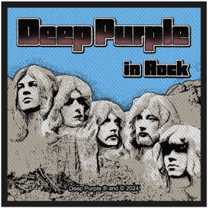 Deep Purple - In Rock Standard Patch in the group MERCHANDISE / Merch / Hårdrock at Bengans Skivbutik AB (5590311)