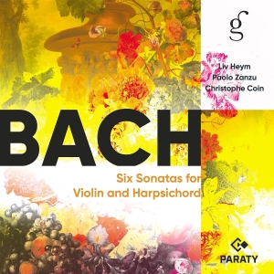 Heym Liv | Paolo Zanzu | Christophe Coin (Le Stagioni) - Bach: Six Sonatas For Violin And Harpsichord in the group OTHER / Övrigt /  at Bengans Skivbutik AB (5590346)