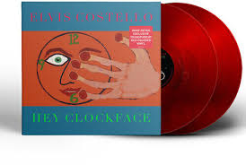 Elvis Costello - Hey Clockface (Transparent Red Vinyl) in the group OTHER / -Start Vinyl-O at Bengans Skivbutik AB (5590414)