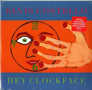 Elvis Costello - Hey Clockface (Transparent Red Vinyl) in the group OTHER / -Start Vinyl-N at Bengans Skivbutik AB (5590414)