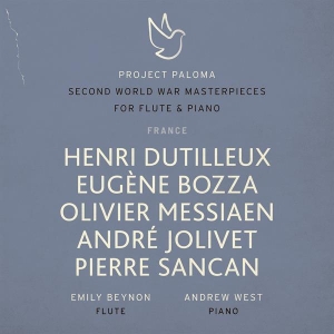 Emily Beynon & Andrew West - Project Paloma 4 France: Second World War Masterpieces For Flute & Piano in the group OTHER / Övrigt /  at Bengans Skivbutik AB (5591093)