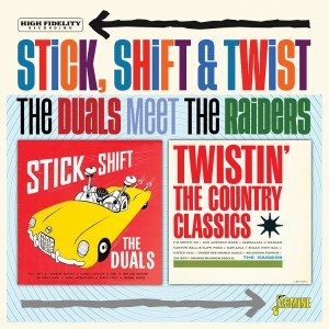 The Duals Meet The Raiders - Stick, Shift & Twist in the group CD / Pop-Rock at Bengans Skivbutik AB (5591233)