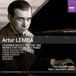 Artur Lemba - Chamber Music, Vol. 1 - Works For V in the group CD / Upcoming releases / Classical at Bengans Skivbutik AB (5591836)